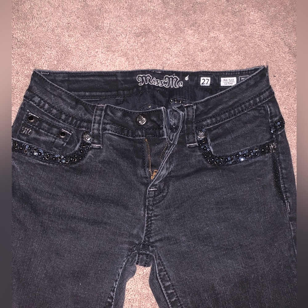 Miss me y2k mid rise skinny jeans
